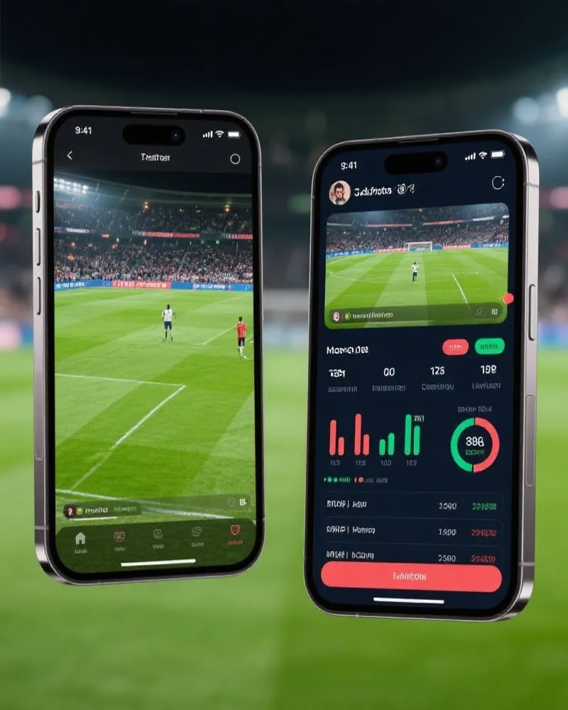 西甲 App Interface